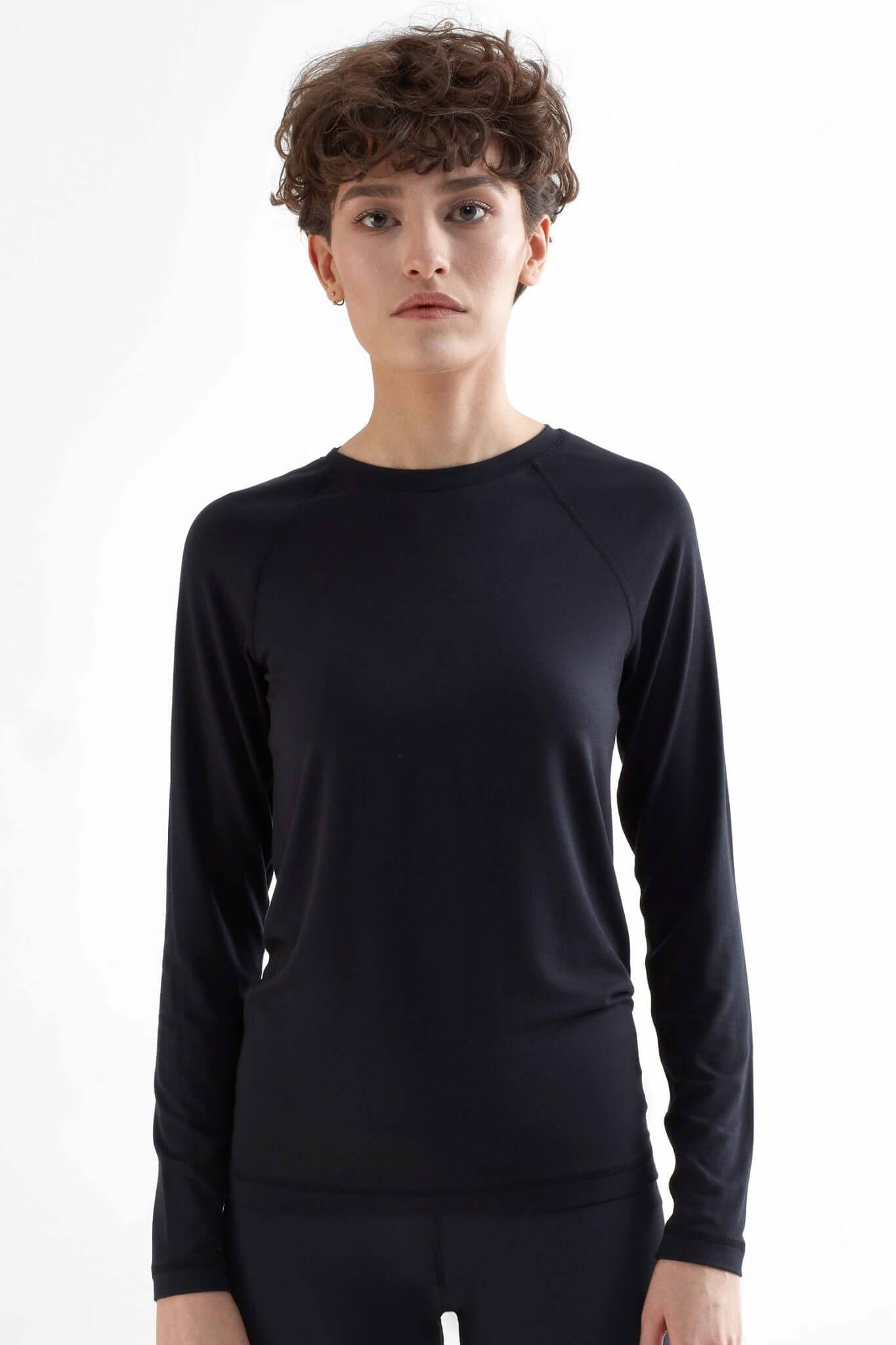 Ethical Modal Long-Sleeve Tee - Soft Sportswear T1110-01