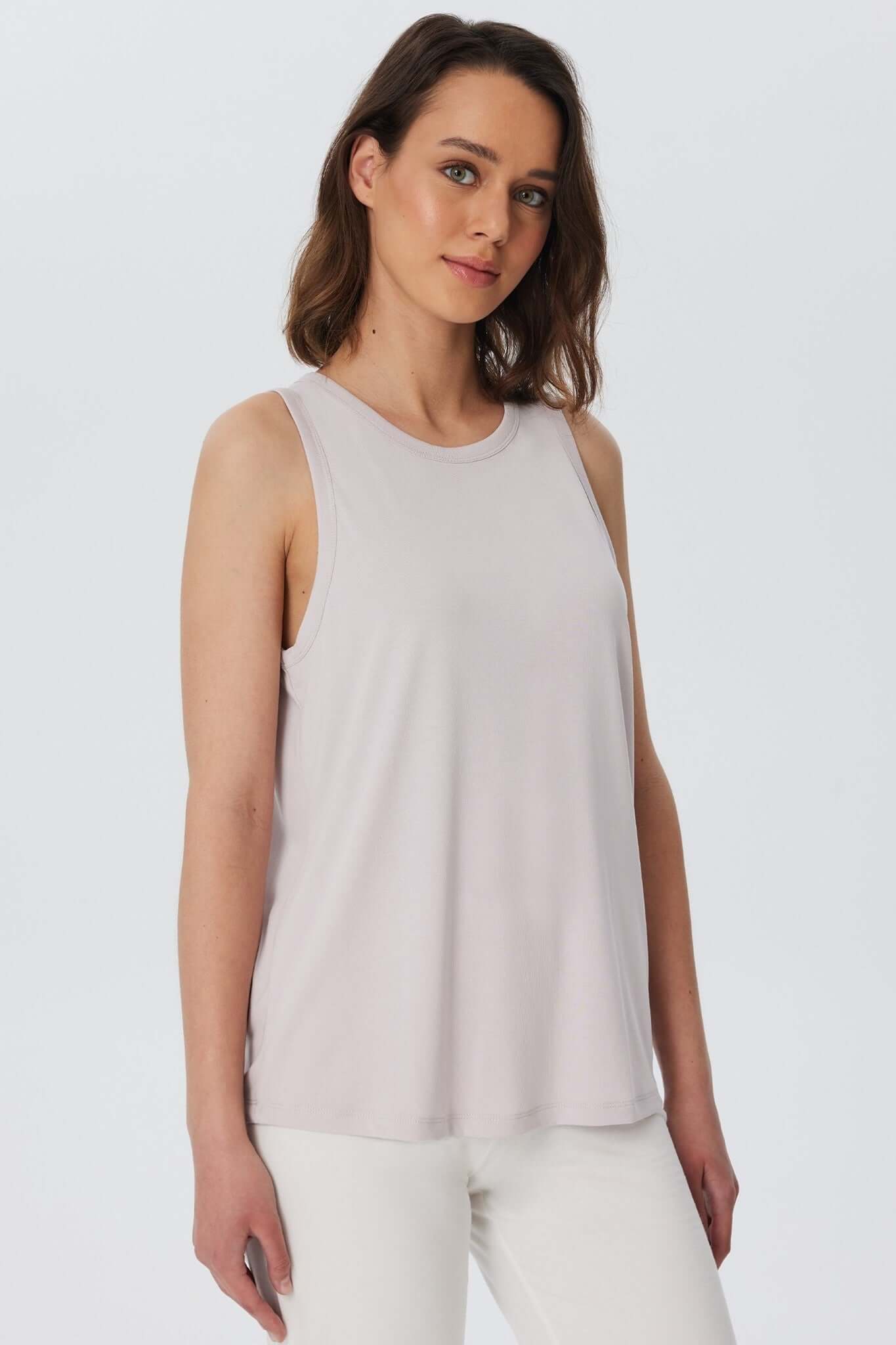 Discover Comfort and Style with Yoga Sleeveless Tops - True North Eco T1214-25