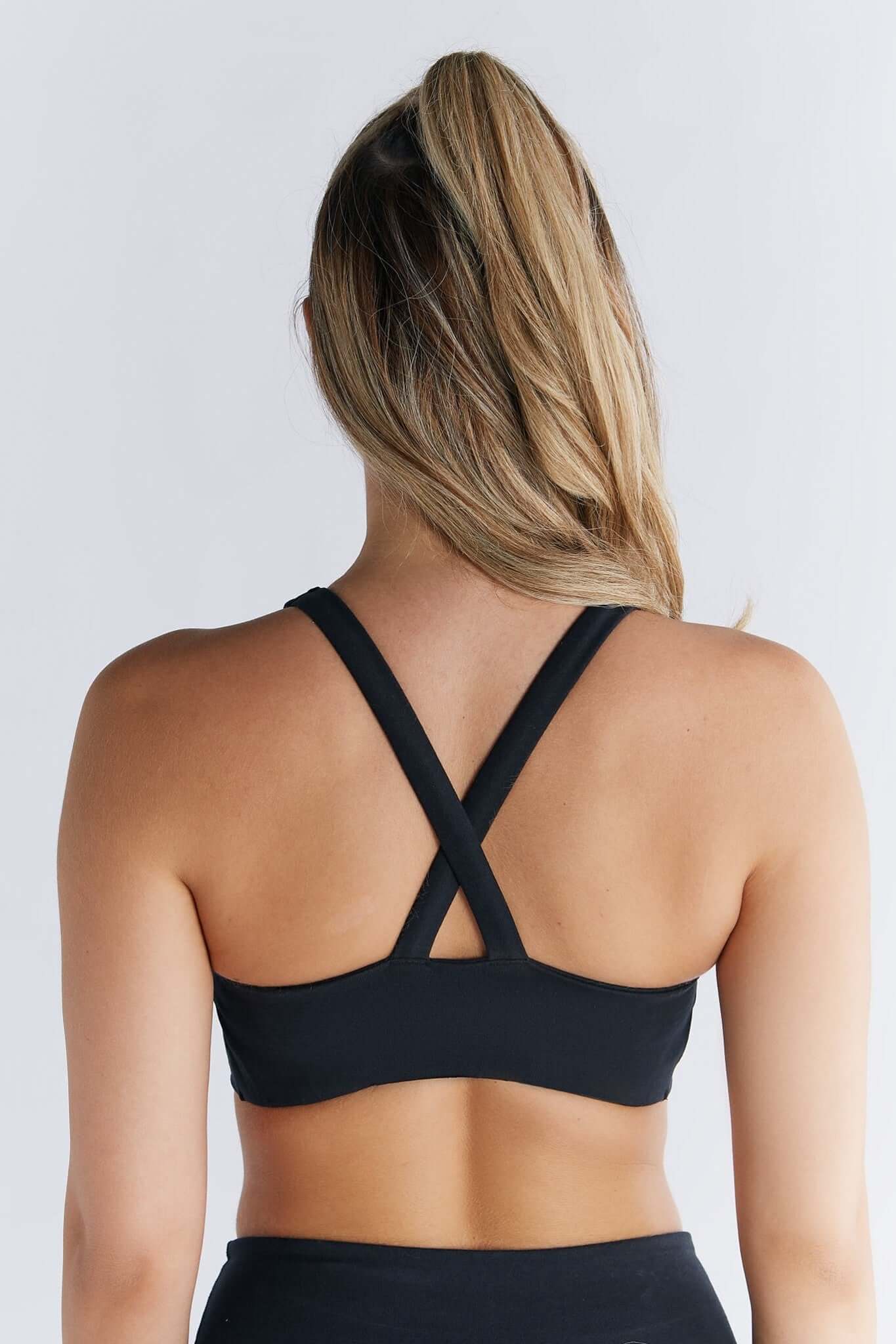 Eco-Friendly Padded Sports Bra | Organic & Sustainable T1232-01