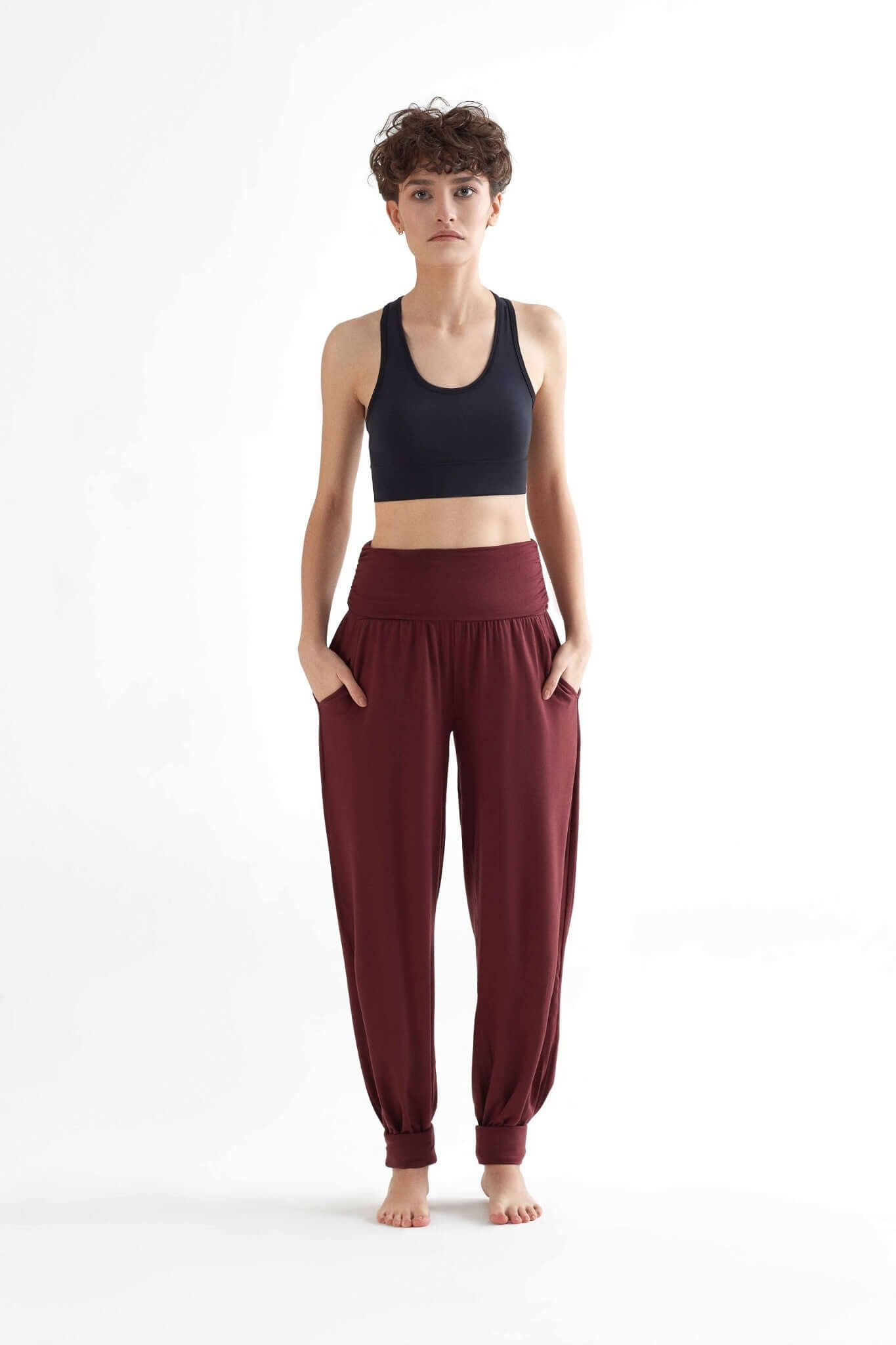 Harem Yoga Pants for Ultimate Relaxation - True North Eco T1320-08