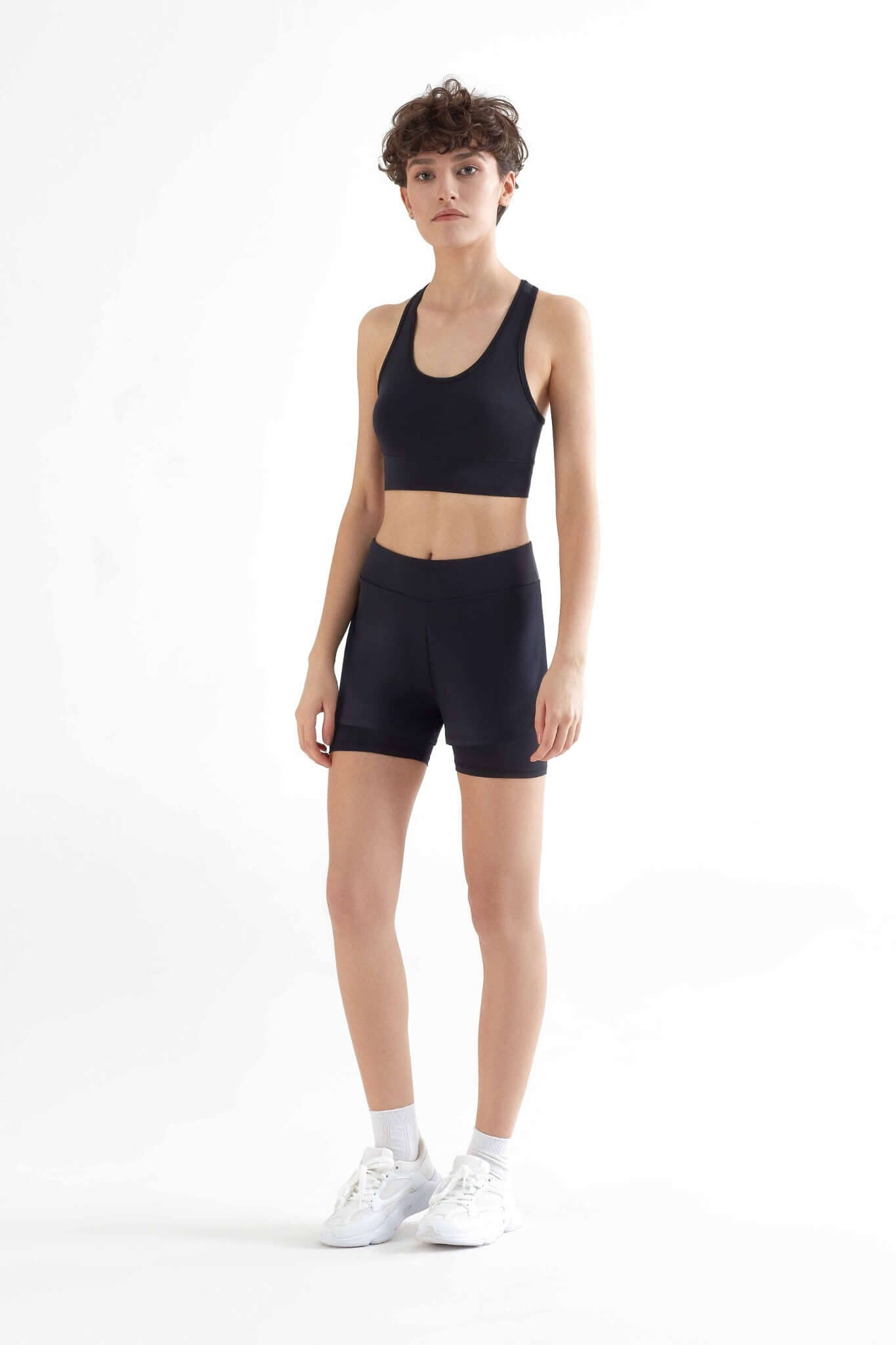 Eco-Friendly Recycled Sports Shorts | Sustainable Wear T1340-01