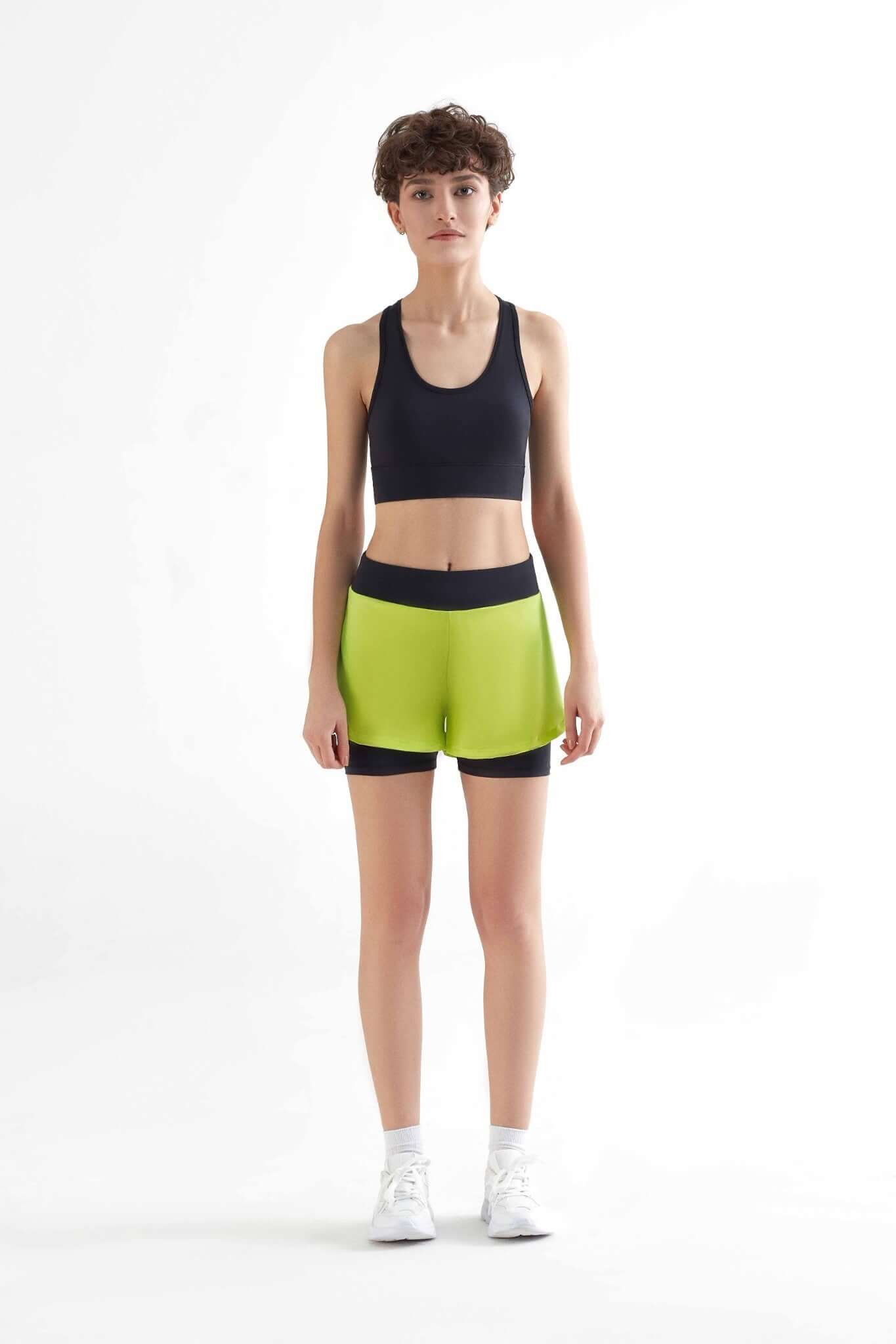 Eco-Friendly Recycled Sports Shorts | Sustainable Wear T1340-09