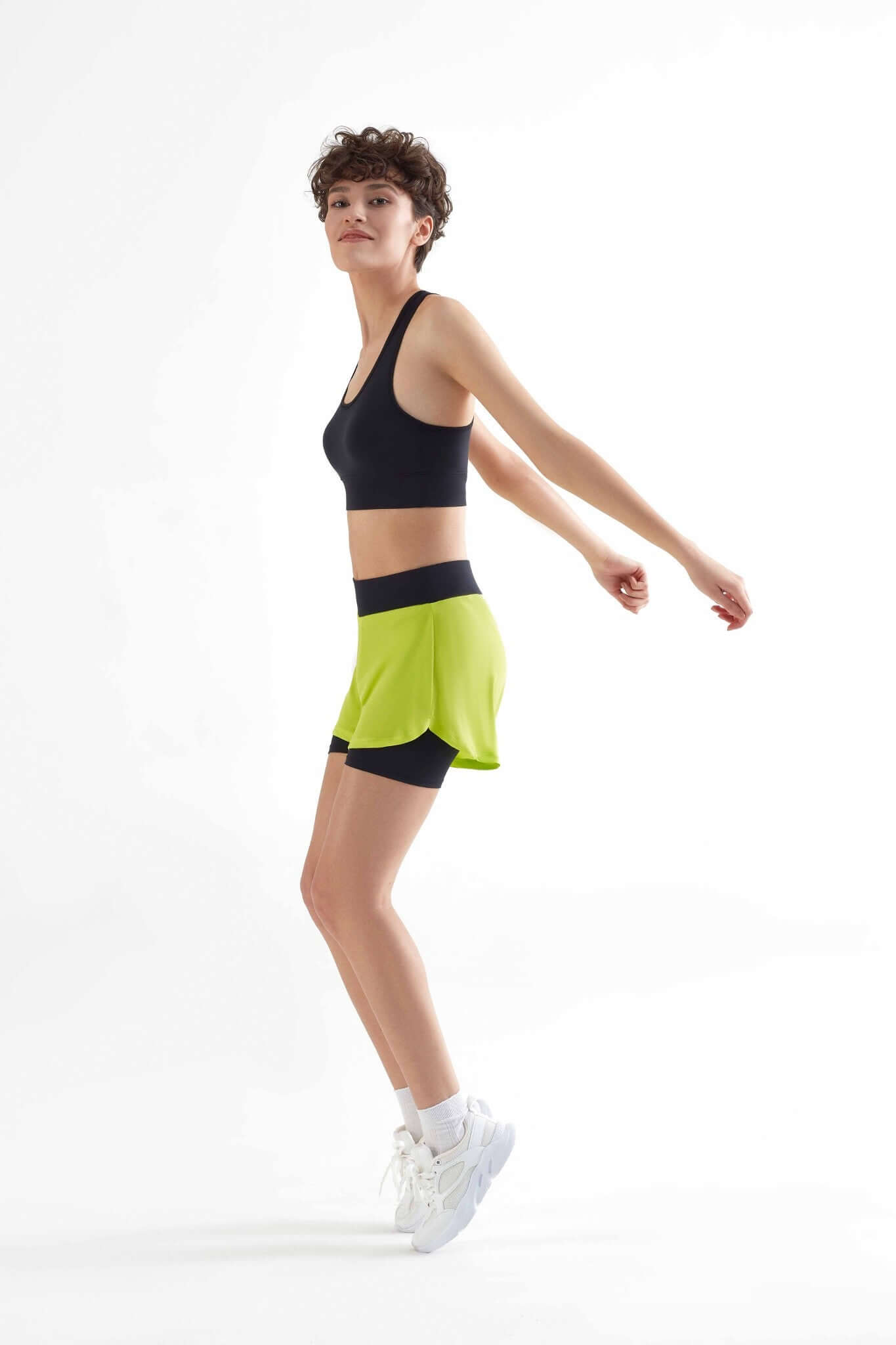 Eco-Friendly Recycled Sports Shorts | Sustainable Wear T1340-09